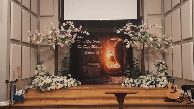 Украшение церкви к празднику Пасха 2023г. смотреть онлайн