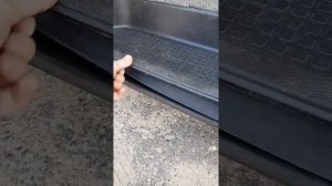 Шторка на порог сдвижной двери vw т4 ( защита от грязи и пыли )