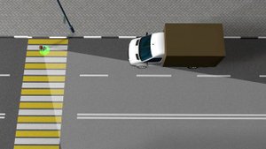 Дорожная ловушка: Медленно движущаяся машина