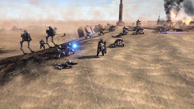 Clone Troopers vs CIS Droids! - STAR WARS Galaxy At War Mod | Men of War Assault Squad 2 смотреть онлайн