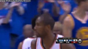 Serge Ibaka Posterizes Festus Ezeli | Warriors vs Thunder | Game 3 | May 22, 2016 | NBA Playoffs