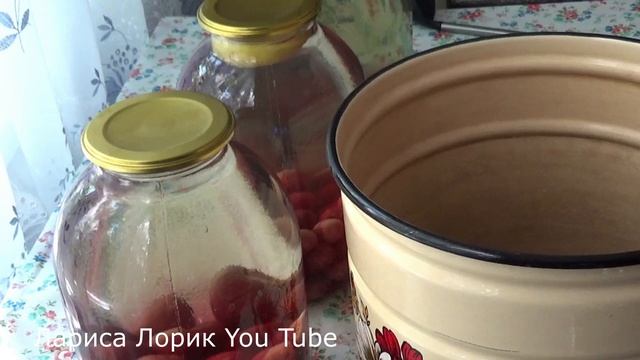 Компот из черешни на зиму//Не взорвётся//Все мои секретики)))