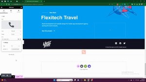 How do I add a floating action button in Elementor