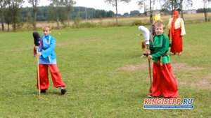 Исконно РУССКИЕ народные гулянья и ИГРИЩА в Фалилеево Кингисеппского района KINGISEPP.RU