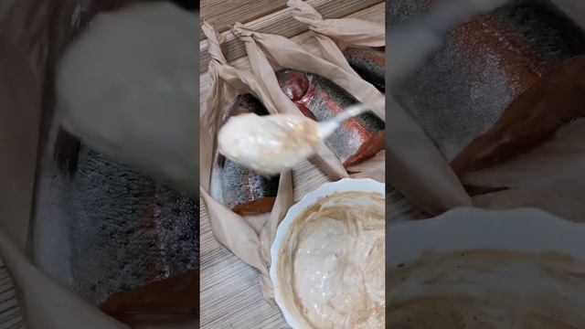 ФОРЕЛЬ?НА УЖИН В ДУХОВКЕ БЕЗ ЗАМОРОЧЕК. ПОЛУЧАЕТСЯ ВСЕГДА ВКУСНО И ГОТОВИТЬ ПРОСТО И БЫСТРО? #Short
