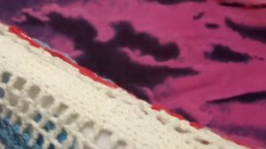 Наволочка ( чехол) на подушку крючком. Вариант №3.