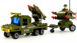 Собираем Ракетную установку из LEGO - конструктор AUSINI 22505