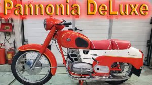 Pannonia DeLuxe TLB 250. Люксовый вариант всем знакомой Паннонии. Реставрация Ретроцикл