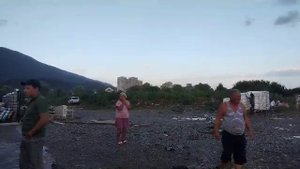 Гагра шторм 2023г