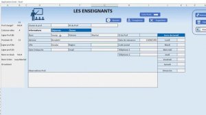 Application de gestion scolaire (Tutoriel d'utilisation)