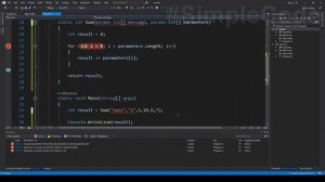 КЛЮЧЕВОЕ СЛОВО PARAMS _ C# ОТ НОВИЧКА К ПРОФЕССИОНАЛУ _ # 46 (1080p)