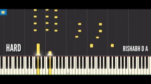 Eminem - Love The Way You Lie Ft. Rihanna | Piano Tutorial | Rishabh D A