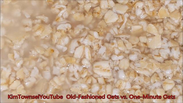 Compare | Old-Fashioned Quaker Oats vs. One-Minute Oats | by Kim Townsel смотреть онлайн
