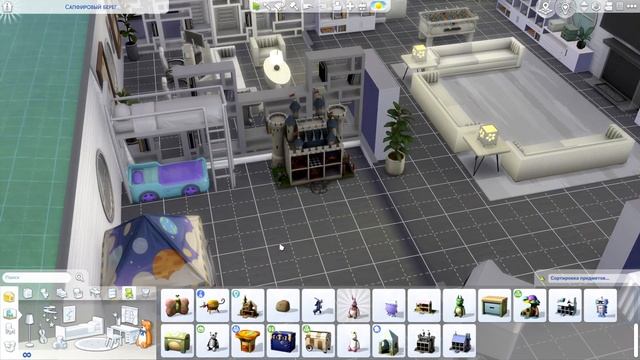 ДОМ КОРАБЛЬ/The Sims 4/Строительство