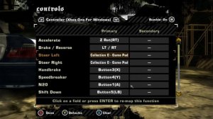 Need for Speed most wanted : Controller Vibration fix