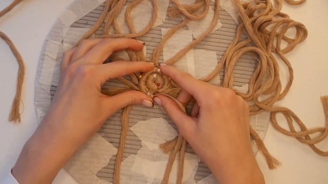 DIY macrame | макраме салфетка в бохо стиле | ПРОСТОЙ мастер класс ? #handmade #macrame #diy