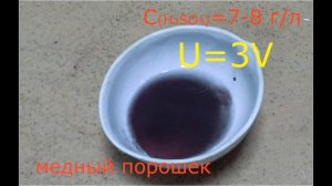 Установка для получения меди гидрометаллургическим способом