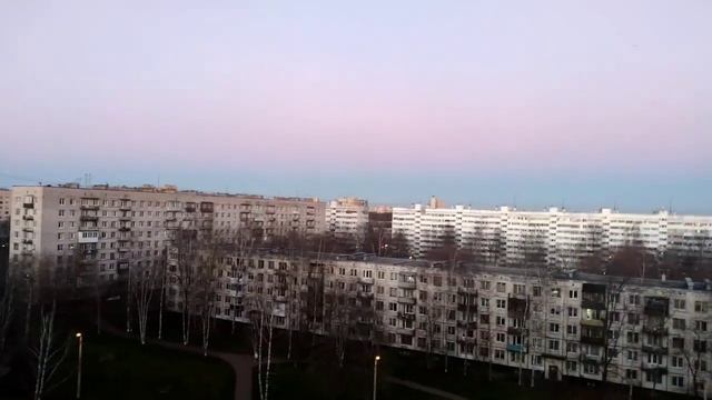 12 ноября 2022.Вечер. Надя посоветовала снять небо. смотреть онлайн