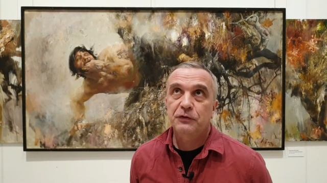 Николай Блохин на персональной выставке в Екатеринбурге, октябрь 2021 смотреть онлайн