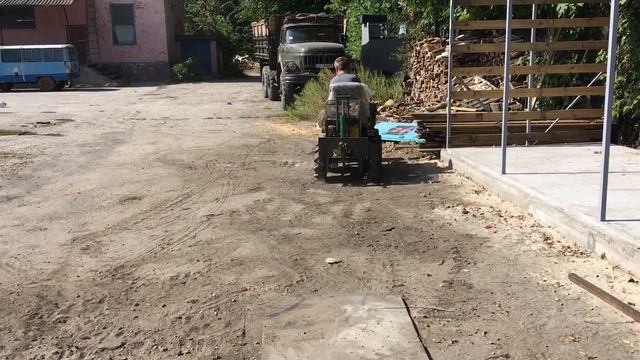 Мотоблок 4х4 (Квадроблок) прототип (ч1)
