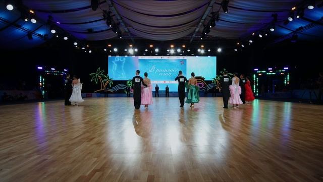 "В РИТМАХ ЛЕТА 2023" Кубок России спортивные танцы. Взрослые, финал, стандарт смотреть онлайн