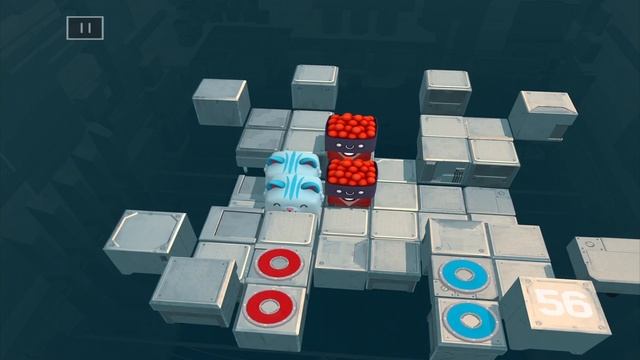 Death Squared : Level 51-60 Walkthrough {Gameplay / Ios}