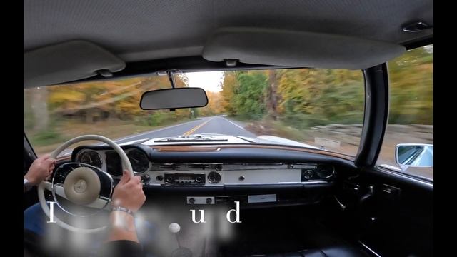 1969 Mercedes 280SL test drive! смотреть онлайн