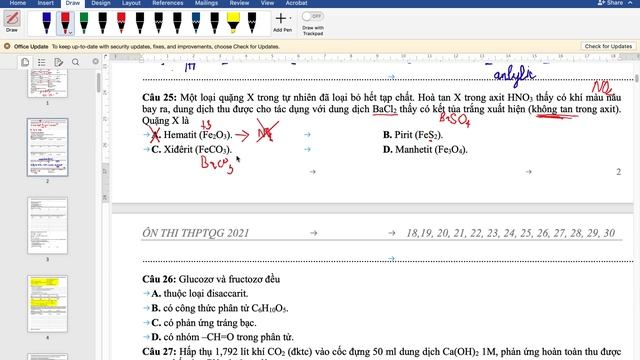 ÔN THI TNTHPT MÔN HOÁ - ĐỀ 9- NĂM 20-21 смотреть онлайн