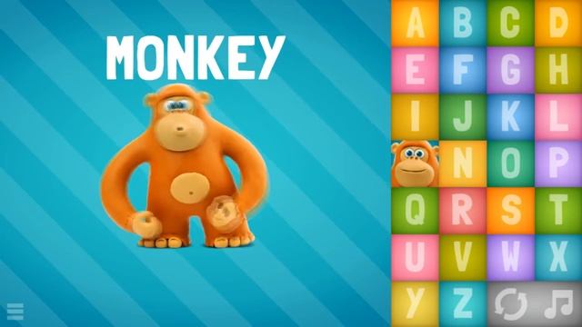 Learn A to Z Alphabet For kids with Talking ABC educational Games For kids - Part 1 смотреть онлайн
