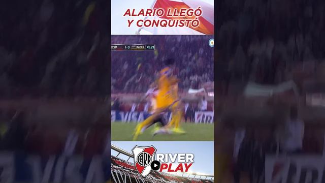 Alario llegó y conquistó.