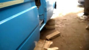 Форд Транзит дизель 2,5 сгнил полностью.  Ремонт кузова ,сварка,покраска своими руками