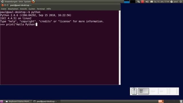 Python-Programmierung - Die interaktive Shell смотреть онлайн