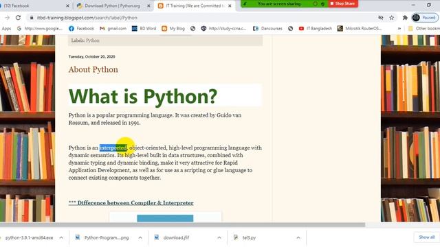 1. Python for Network Engineers(Installation)