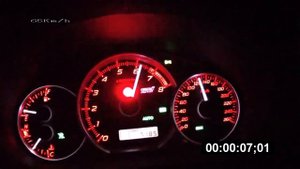 Subaru Impreza WRX STi 0-100 0-200 разгон (acceleration)
