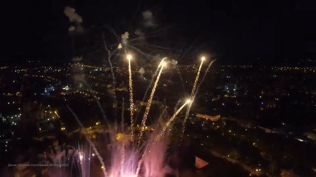 ✅9 Мая, Салют Аэросъёмка с квадрокоптера