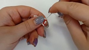 С из бисера в технике полотно. Подробный мастер класс.