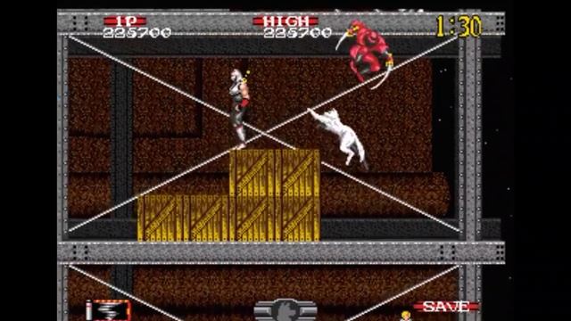 Sega Mega Drive 2 (Smd) 16-bit Shadow Dancer-The Secret of Shinobi Round 3