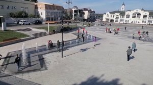 Поющие фонтаны в Ногинске