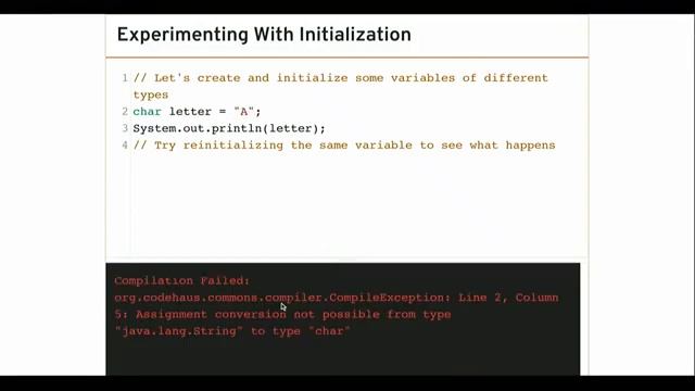 CS 125 Spring 2019: Wed 1.16.2019. Types and Variables смотреть онлайн