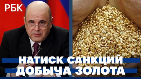 Мишустин: экономика России выстояла под натиском санкций. Физлицам хотят разрешить добывать золото