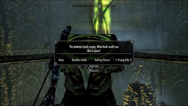 Skyrim SE PS4 Part 168 - "Rear Arrows" - At The Summit of Apocrypha Trophy смотреть онлайн