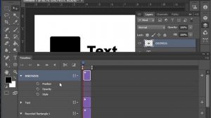 How to Adobe Photoshop Timeline Animation - Timeline Layer Options Tutorial CS5 CS6 CC