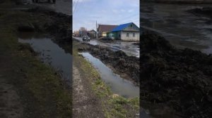 Омская область, город Исилькуль , улица Первомайская!!!! Одна из главных дорог города !!!
