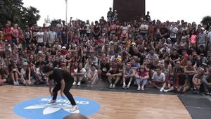YALTA SUMMER JAM 2014"Face2Face"Exhibition Edition | BGIRL FINAL SPANISH HUSTLE vs ANNY ROCK