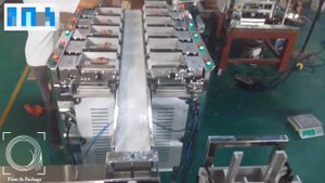 Полуавтоматический 12 поточный линейный дозатор для мяса