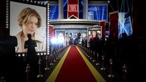 Заставка для поздравлений и слайд-шоу "Красная дорожка 2". Пример. Монтаж видео на заказ