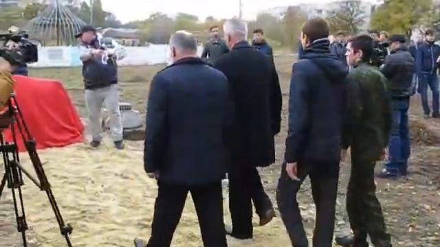 Открытие Аллеи памяти "Молодой Гвардии" в Краснодоне (21.10.2017) смотреть онлайн