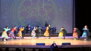 Ансамбль народного танца "Волга" Натальи и Владимира Ионовых.  Концерт.16.09.2016