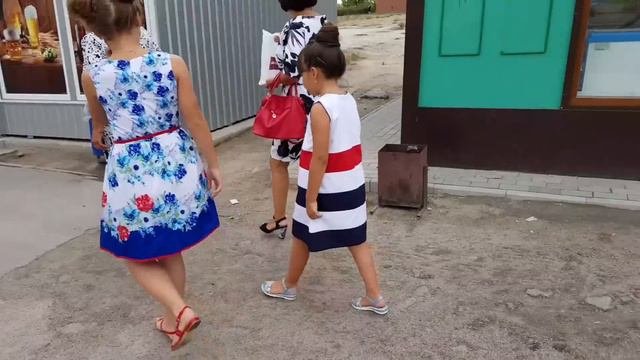 Встреча с сестричкой и все семьей