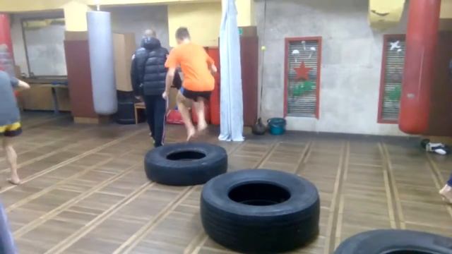 Муай тай, тренировка. Тренер Ковтик А.Н. смотреть онлайн